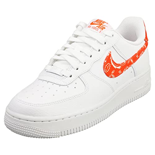Nike Womens Air Force 1 Low DJ9942 102 Orange Paisley - Size